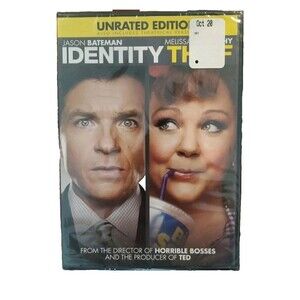 Identity Thief (Unrated Edition) DVD 2013 Widescreen Melissa McCarthy Brand New